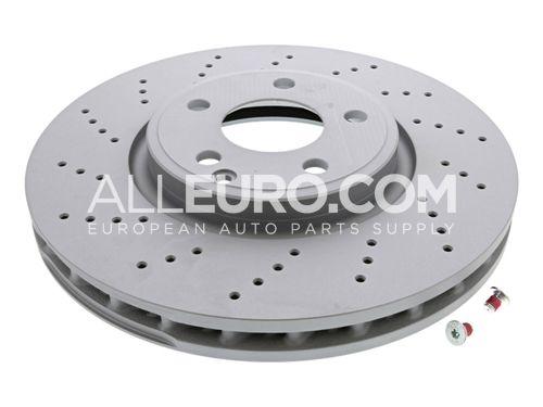 ATE Front Disc Brake Rotor 000421181207 432170