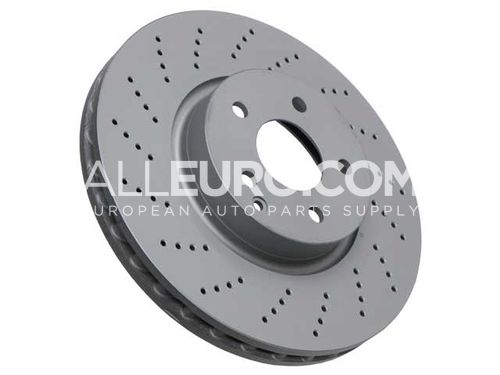 Zimmermann Front Disc Brake Rotor 000421301207
