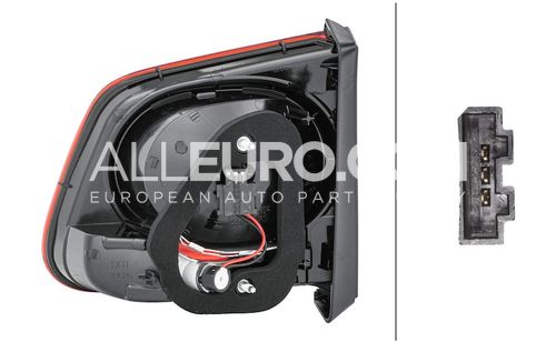 Hella Left Inner Tail Light 5N0945093C 009692091