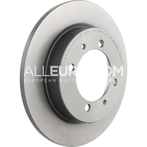 Brembo Rear Disc Brake Rotor 30872940 08.7042.11
