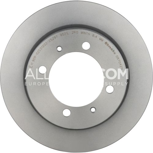Brembo Rear Disc Brake Rotor 30872940 08.7042.11