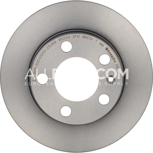 Brembo Rear Disc Brake Rotor 1J0615601Q 08.7165.11