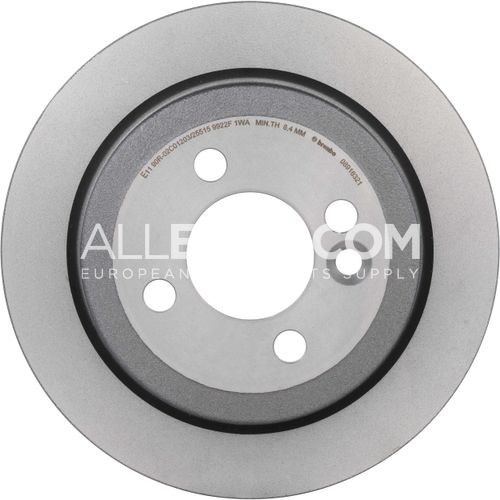 Brembo Rear Disc Brake Rotor 34216774987 08.9163.21 