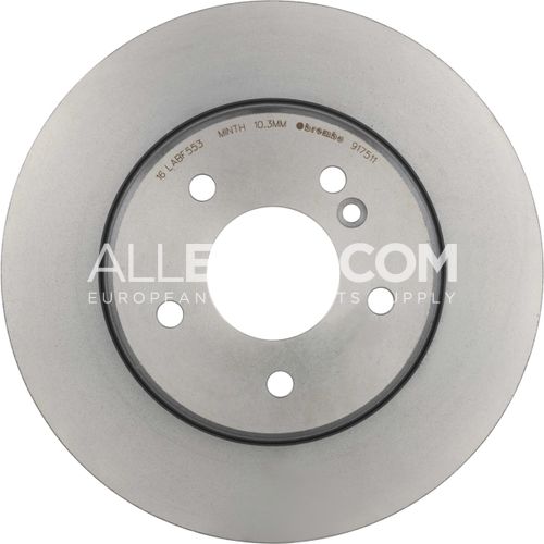 Brembo Rear Disc Brake Rotor 2104230512 08.9175.11