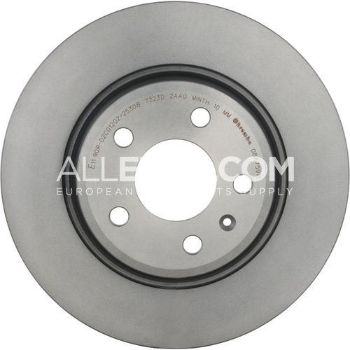 Brembo Rear Disc Brake Rotor 8K0615601M 08.A759.11