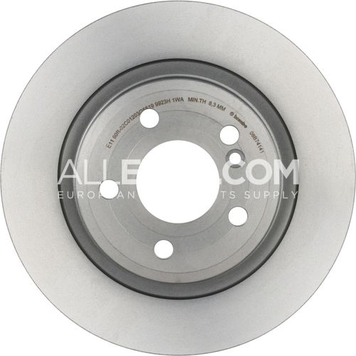 Brembo Rear Disc Brake Rotor 000423161207 08.B741.41