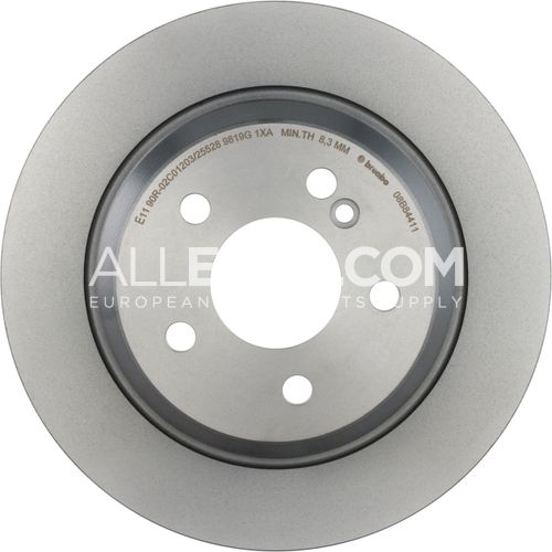 Brembo Rear Disc Brake Rotor 230423071264 08.B844.11