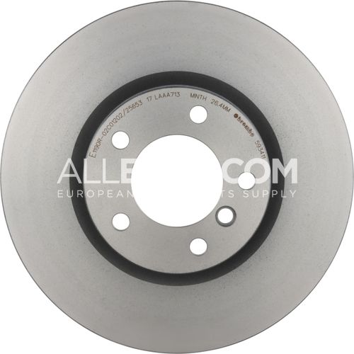Brembo Front Left Disc Brake Rotor 34112227171 09.5934.11
