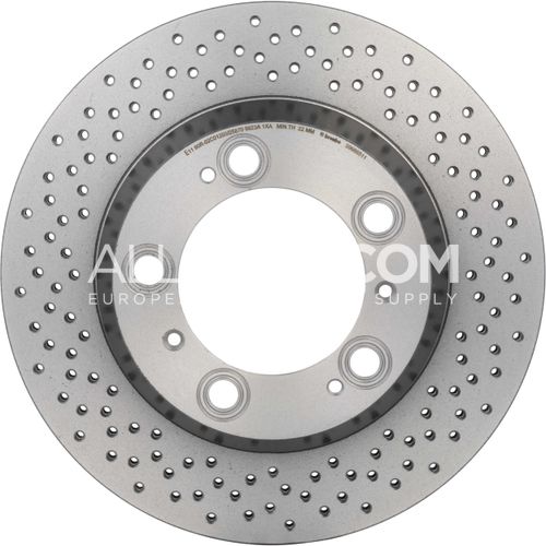 Brembo Rear Disc Brake Rotor 99635240104 09.6665.11