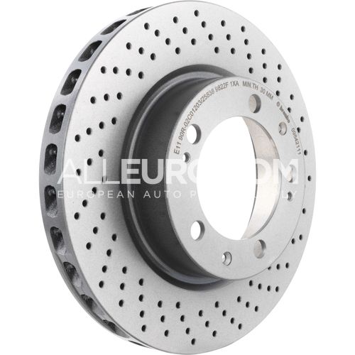 Brembo Front Right Disc Brake Rotor 99335104401 09.8421.11