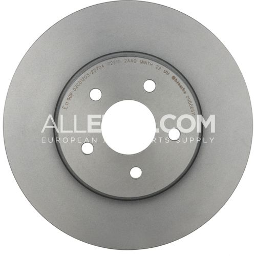 Brembo Front Disc Brake Rotor C2S42667 09.8665.11