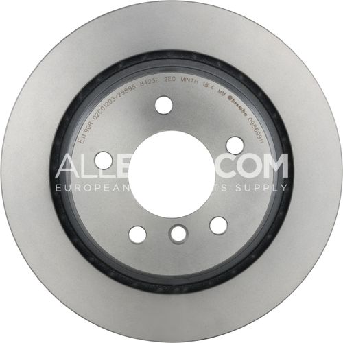Brembo Rear Left Disc Brake Rotor 34212227177 09.8699.11