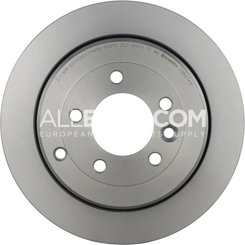 Brembo Rear Disc Brake Rotor SDB000636 09.8874.31