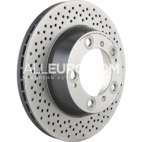 Brembo Rear Disc Brake Rotor 98735240301 09.8890.21