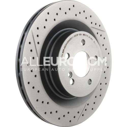 Brembo Rear Disc Brake Rotor 2044230412 09.A326.11