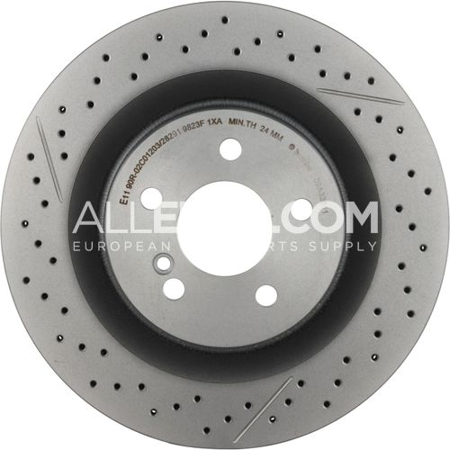 Brembo Rear Disc Brake Rotor 2044230412 09.A326.11
