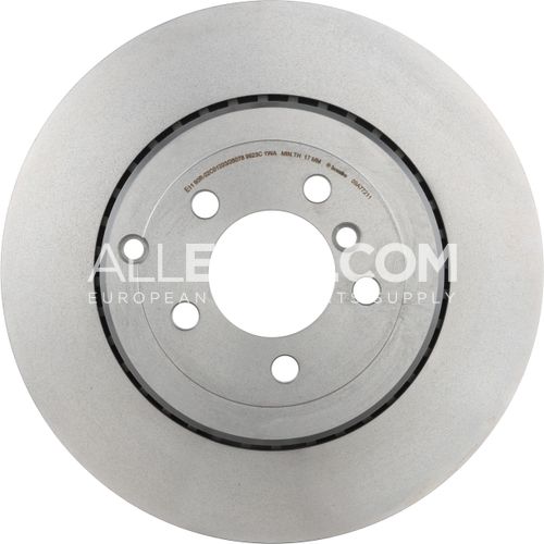 Brembo Rear Disc Brake Rotor LR031846 09.A772.11