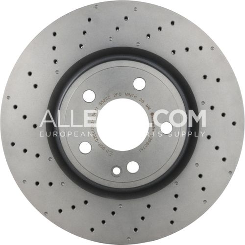 Brembo Front Disc Brake Rotor 246421271207 09.B807.51
