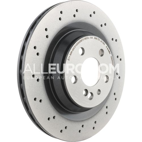 Brembo Rear Disc Brake Rotor 220423091264 09.B842.21