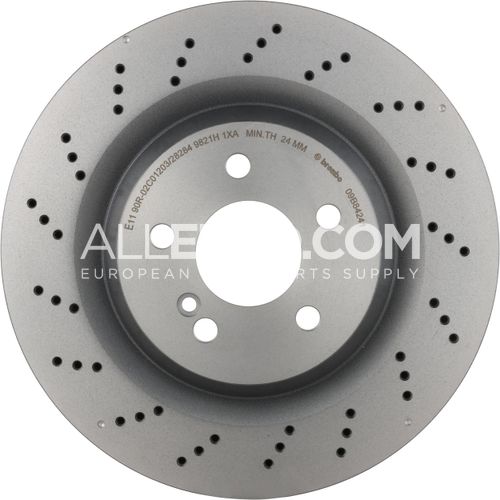 Brembo Rear Disc Brake Rotor 2304231612 09.B842.41