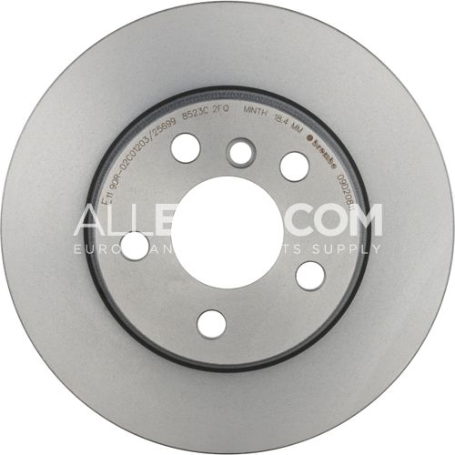 Brembo Front Disc Brake Rotor 34116866293 09.D208.11