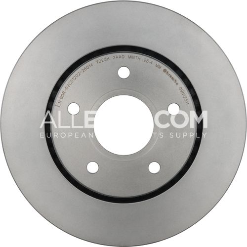 Brembo Front Disc Brake Rotor 7B0615301A 09.N125.11