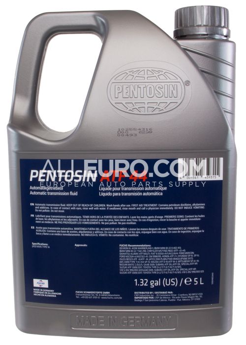 Pentosin Automatic Transmission Fluid 1058212 1058212