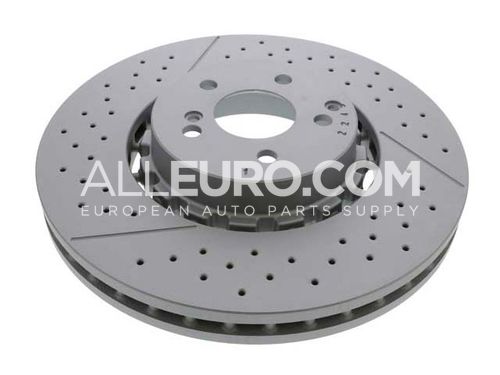 Zimmermann Front Disc Brake Rotor 2124210512 400.5503.70