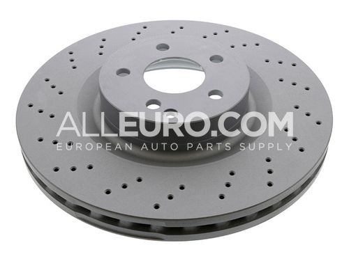 Zimmermann Front Disc Brake Rotor 221421161207 400.3658.20