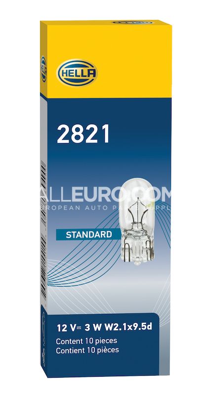 Hella Front Side Marker Light Bulb LB-2821 2821