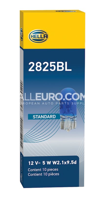 Hella Front Map Light Bulb N-017-753-8 2825BL