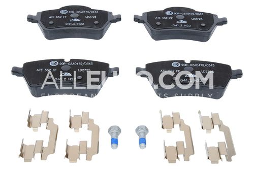 ATE Ceramic Front Disc Brake Pad Set 34116798469