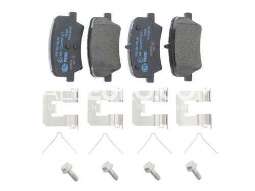 Hella Pagid Rear Disc Brake Pad Set 32276933