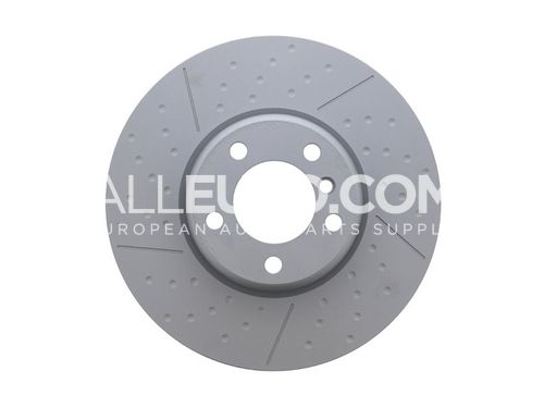 Zimmermann Front Disc Brake Rotor 34106797602