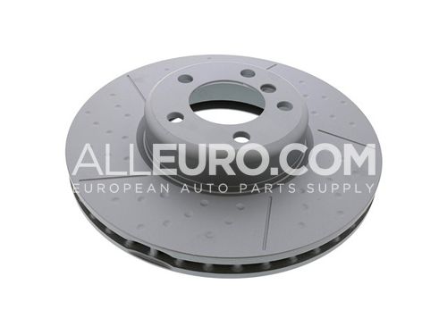 Zimmermann Front Disc Brake Rotor 34106797602 150.2906.20