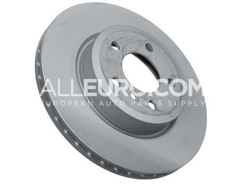Zimmermann Front Disc Brake Rotor 34113400151