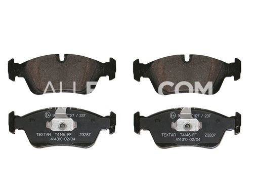 Textar Front Disc Brake Pad Set 34116761244