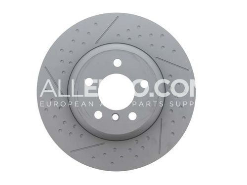 Zimmermann Two Piece Rear Disc Brake Rotor 34206797600