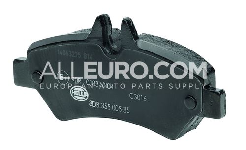 Hella Pagid Rear Disc Brake Pad Set 0084205120 355005351