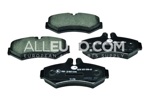 Hella Pagid Rear Disc Brake Pad Set 0084204420