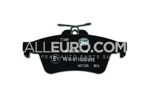 Hella Pagid Rear Disc Brake Pad Set C2D23143 355011731
