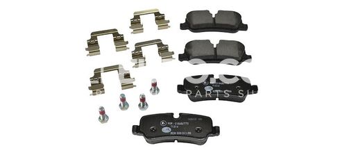 Hella Pagid Rear Disc Brake Pad Set LR134696