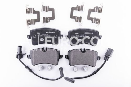 Hella Pagid Rear Disc Brake Pad Set 4G0698451