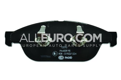 Hella Pagid Front Disc Brake Pad Set 4G0698151S 355016031