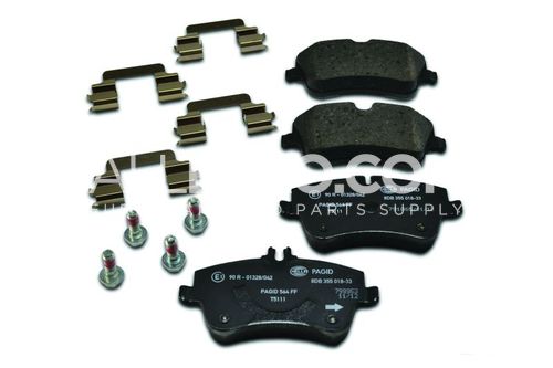 Hella Pagid Front Disc Brake Pad Set 0064206220