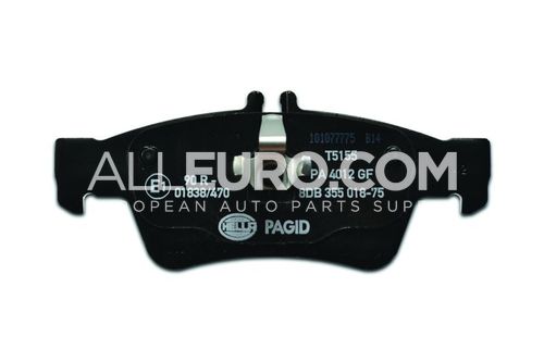 Hella Pagid Rear Disc Brake Pad Set 0074206820 355018751