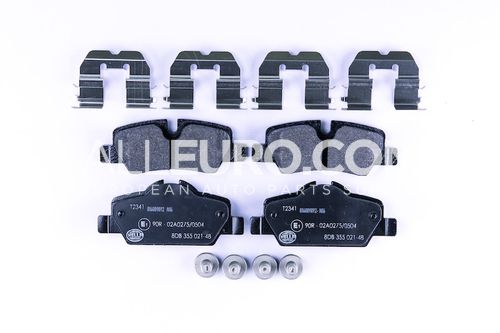 Hella Pagid Rear Disc Brake Pad Set 34216871300