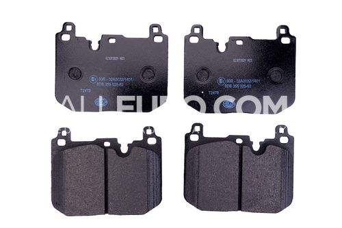 Hella Pagid Front Disc Brake Pad Set 34106889266