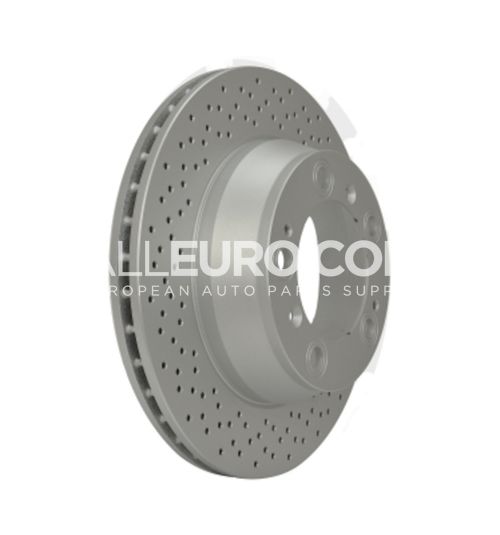 Hella Pagid Rear Disc Brake Rotor 99635240104