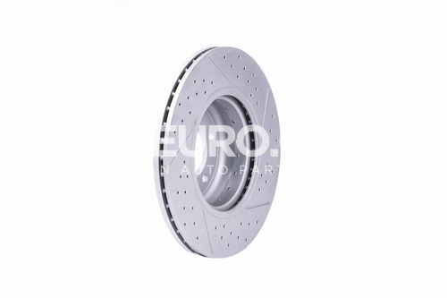 Hella Pagid Front Disc Brake Rotor 34116786392